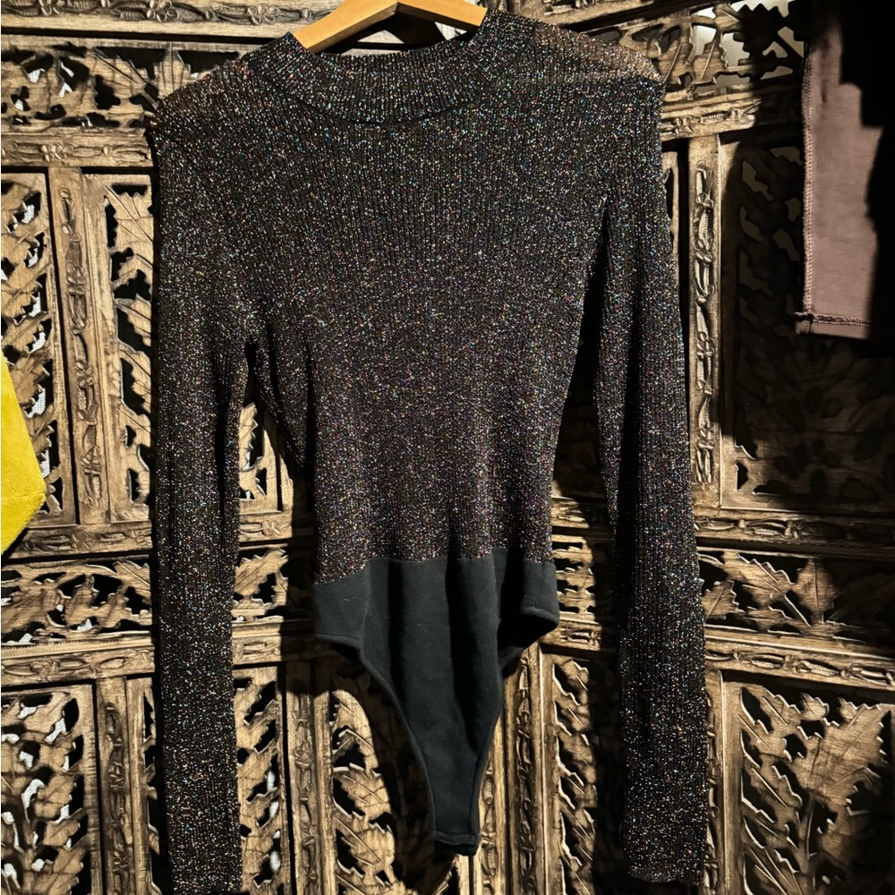 Sparkle body suit. Free People